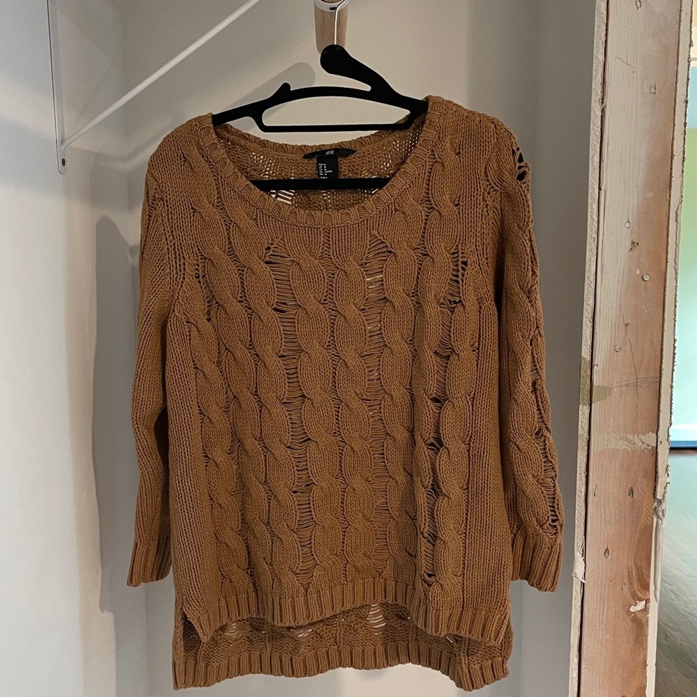 H&M brown sweater